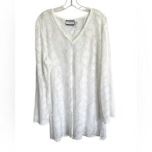 Croft&Barrow Women’s Lace Swimsuit Cover up Size XL
